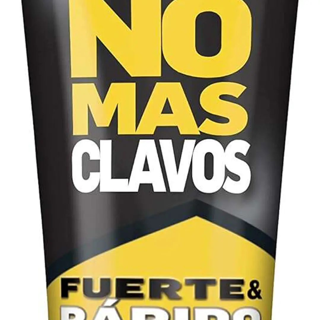 Pattex No Mas Clavos Tubo 250gr - Adhesivo de Montaje Extra-Fuerte - Elimina la Necesidad de Clavos y Tornillos - Ideal para Bricolaje y Reparaciones 1