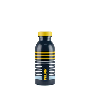 Milan Serie Especial Swims Botella Isotermica 0.35L - Doble Pared de Acero Inoxidable - Liquidos Calientes hasta 12h, Frios hasta 24h - Color Azul Mar