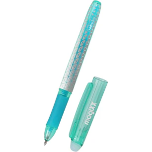 Online MagiXX Classic Boligrafo de Tinta Gel Borrable - Trazo de 0.7mm - Cartucho Reemplazable - Uso Ambidiestro - Color Turquesa