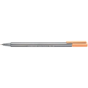 Staedtler Triplus Fineliner 334 Rotulador de Punta Fina - Trazo de 0.3mm - Tinta Base de Agua - Color Melocoton