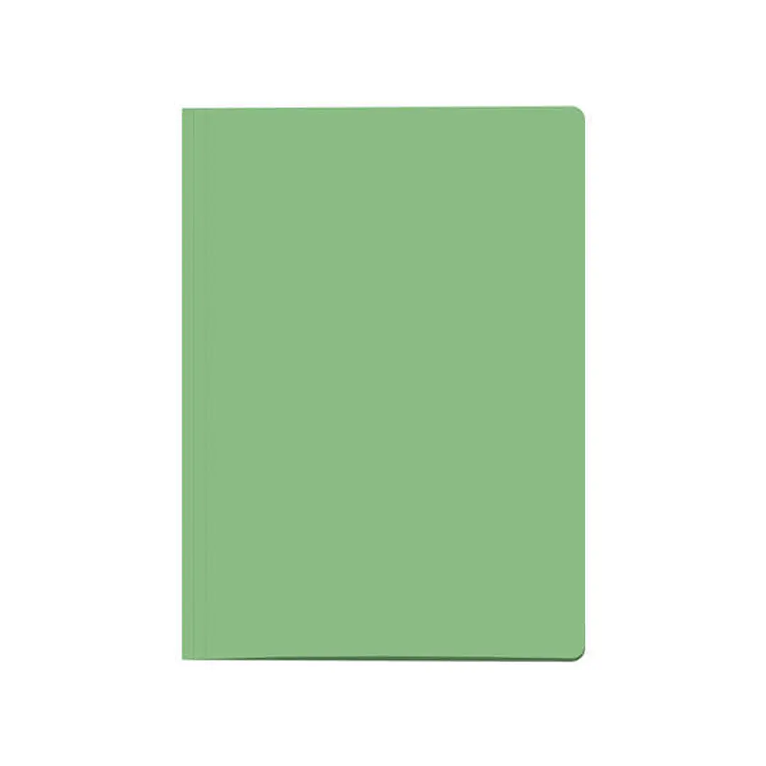 Dohe Pack de 50 Subcarpetas de Cartulina - Tamaño Folio - Ranura para Fastener - Color Verde Claro 1