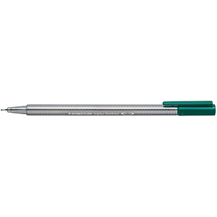 Staedtler Triplus Fineliner 334 Rotulador de Punta Fina - Trazo de 0.3mm - Tinta Base de Agua - Color Azul Indigo