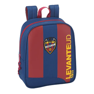 Safta Levante U.D. Mochila Guarderia - Cremallera - Tarjeta de Identificacion - Asa de Mano - 6L - 220x100x270mm - Color Rojo y Azul