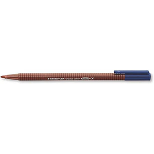 Staedtler Triplus Color 323 Rotulador de Punta Fina - Trazo 1mm Aprox - Tinta Base de Agua - Color Pardo Van Dyck