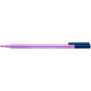 Staedtler Triplus Color 323 Rotulador de Punta Fina - Trazo 1mm Aprox - Tinta Base de Agua - Color Lavanda