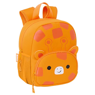 Safta Jirafa Mochila de Neopreno - Bolsillo Frontal - Tirador Doble - Portabotellas - Interior Forrado - Hombreras y Espalda Acolchadas - Asa de Mano 