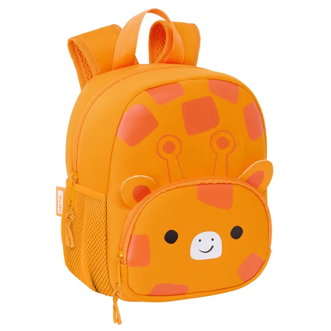 Safta Jirafa Mochila de Neopreno - Bolsillo Frontal - Tirador Doble - Portabotellas - Interior Forrado - Hombreras y Espalda Acolchadas - Asa de Mano  1