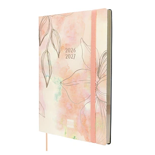 Finocam Mara Agenda de Tapa Flexible Internacional - 18 Meses - Semana Vista Vertical - Formato Y10 - 140x204mm - Papel de 80g/m2 - Esquinas Microperf