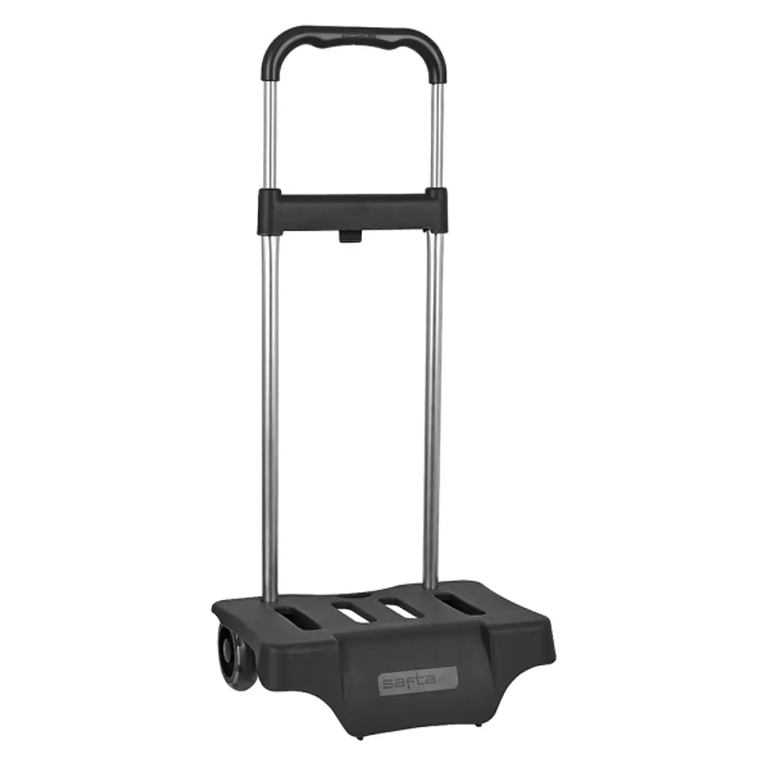 Safta Carro Portamochilas - Ruedas Silenciosas - Expandible - Facil Almacenamiento - Ideal para Viajes - 300x230x525mm - Color Negro 1