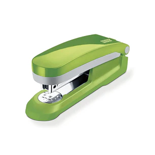 Novus Evolution E 25 Fresh Grapadora + Caja de 200 Grapas 24/6 - Hasta 25 Hojas - Grapado Cerrado, Abierto y Clavado - Color Verde