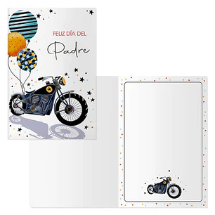 Dohe Pack de 6 Tarjetas de Felicitacion Dia del Padre - 11.5x17cm - Impresion a Todo Color - Estampaciones con Pelicula de Color - Papel Offset Blanco