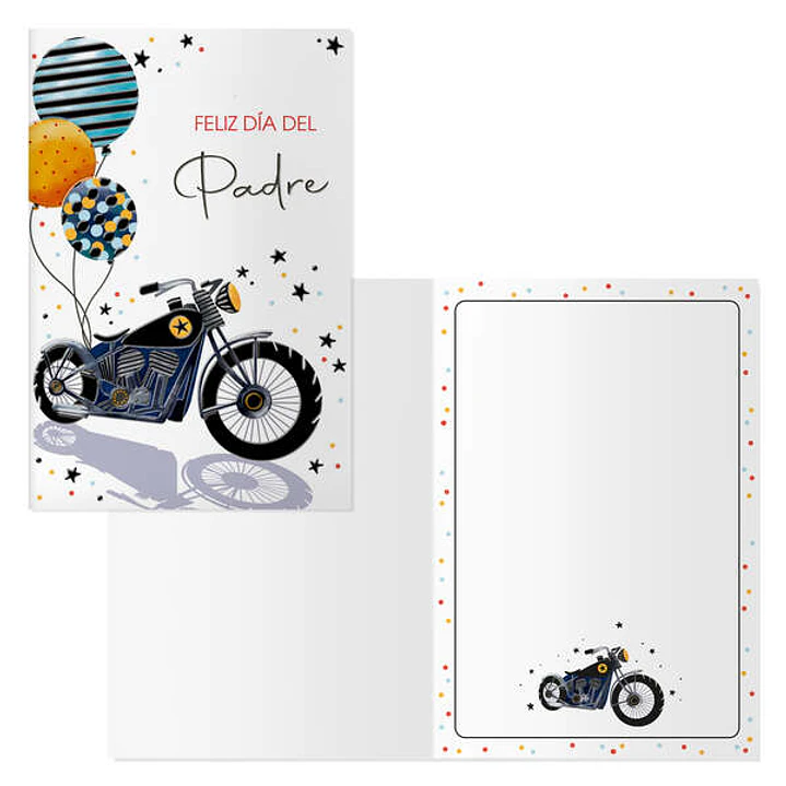 Dohe Pack de 6 Tarjetas de Felicitacion Dia del Padre - 11.5x17cm - Impresion a Todo Color - Estampaciones con Pelicula de Color - Papel Offset Blanco 1