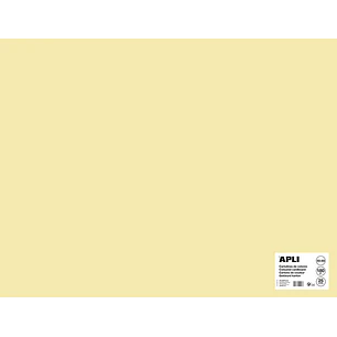 Apli Cartulina Vainilla 50 x 65mm 170g 25 Hojas