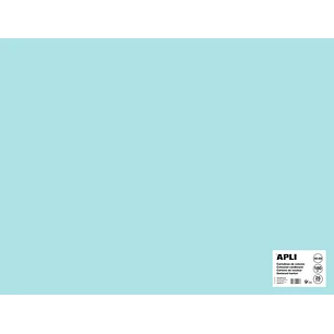 Apli Cartulina Azul Claro 50 x 65cm 170g 25 Hojas