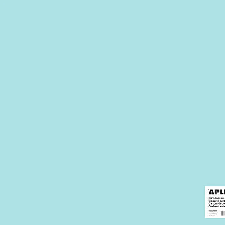 Apli Cartulina Azul Claro 50 x 65cm 170g 25 Hojas 1