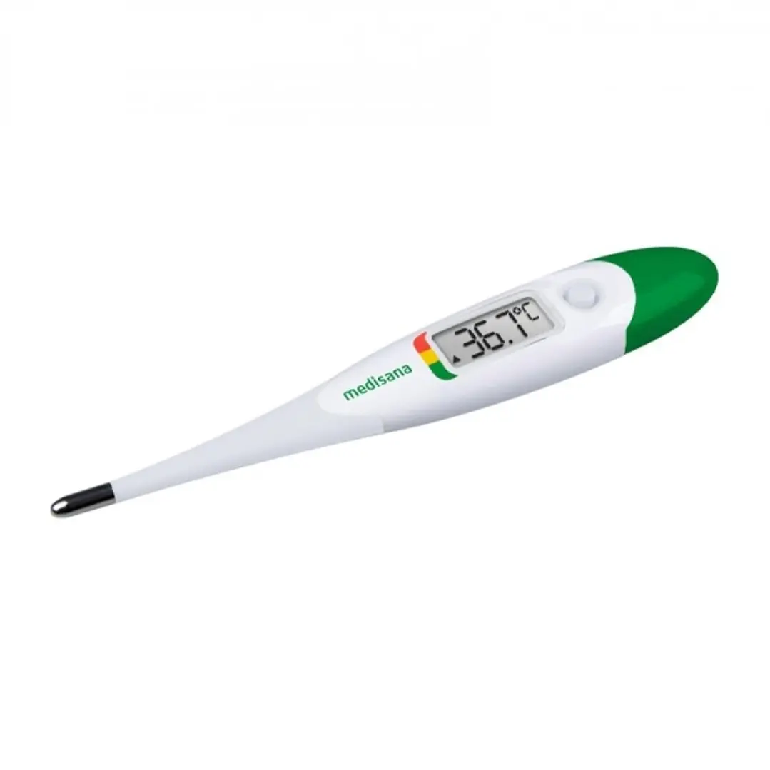 Medisana TM705 Termometro Clinico Digital - Medicion Rapida en 10s - Punta Flexible - Memoria del Ultimo Valor - Alarma de Fiebre - Resistente al Agua 1