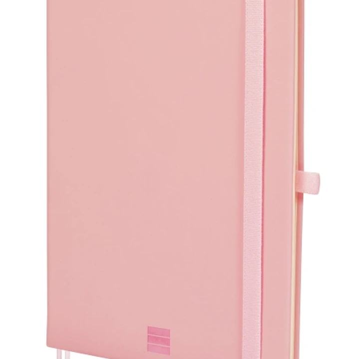 Finocam Nexo Cuaderno de Tapa Dura - 72 Hojas - Formato A5 - 148x210mm - Rayado Horizontal - Papel Crema de 80g/m2 - Bolsillo Interior - Portaboligraf 1