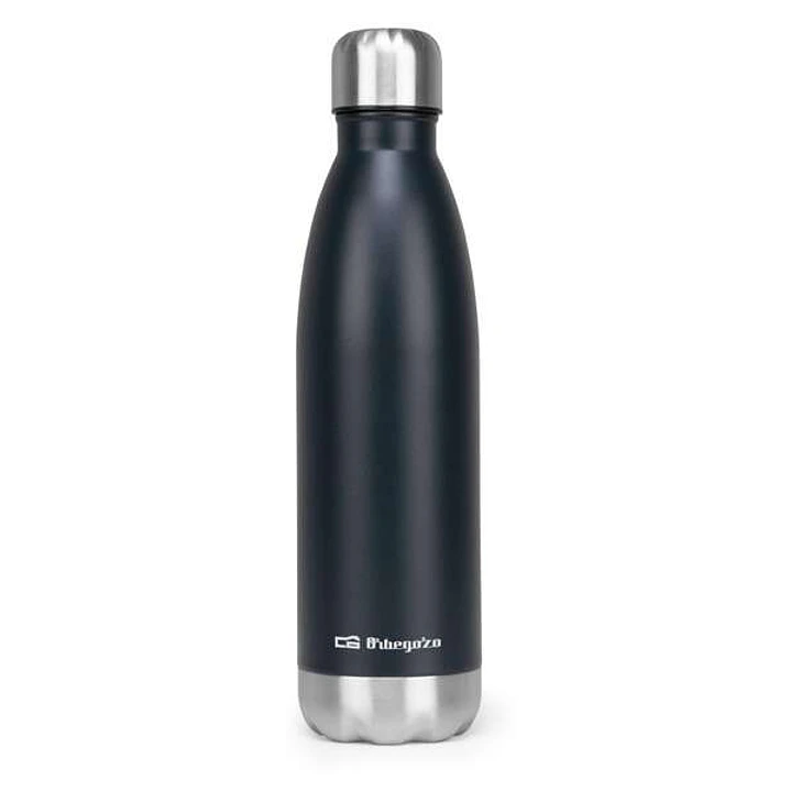 Orbegozo TRL 1010 Botella Termo - Conserva Liquidos Frios y Calientes por Horas - Acero Inoxidable - Tapon Hermetico - Libre de BPA - Capacidad 1000ml 1