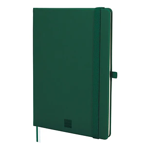 Finocam Nexo Cuaderno de Tapa Dura - 72 Hojas - Formato A5 - 148x210mm - Papel Crema de 80g/m2 - Liso - Bolsillo Interior - Cierre con Goma - Hojas Mi