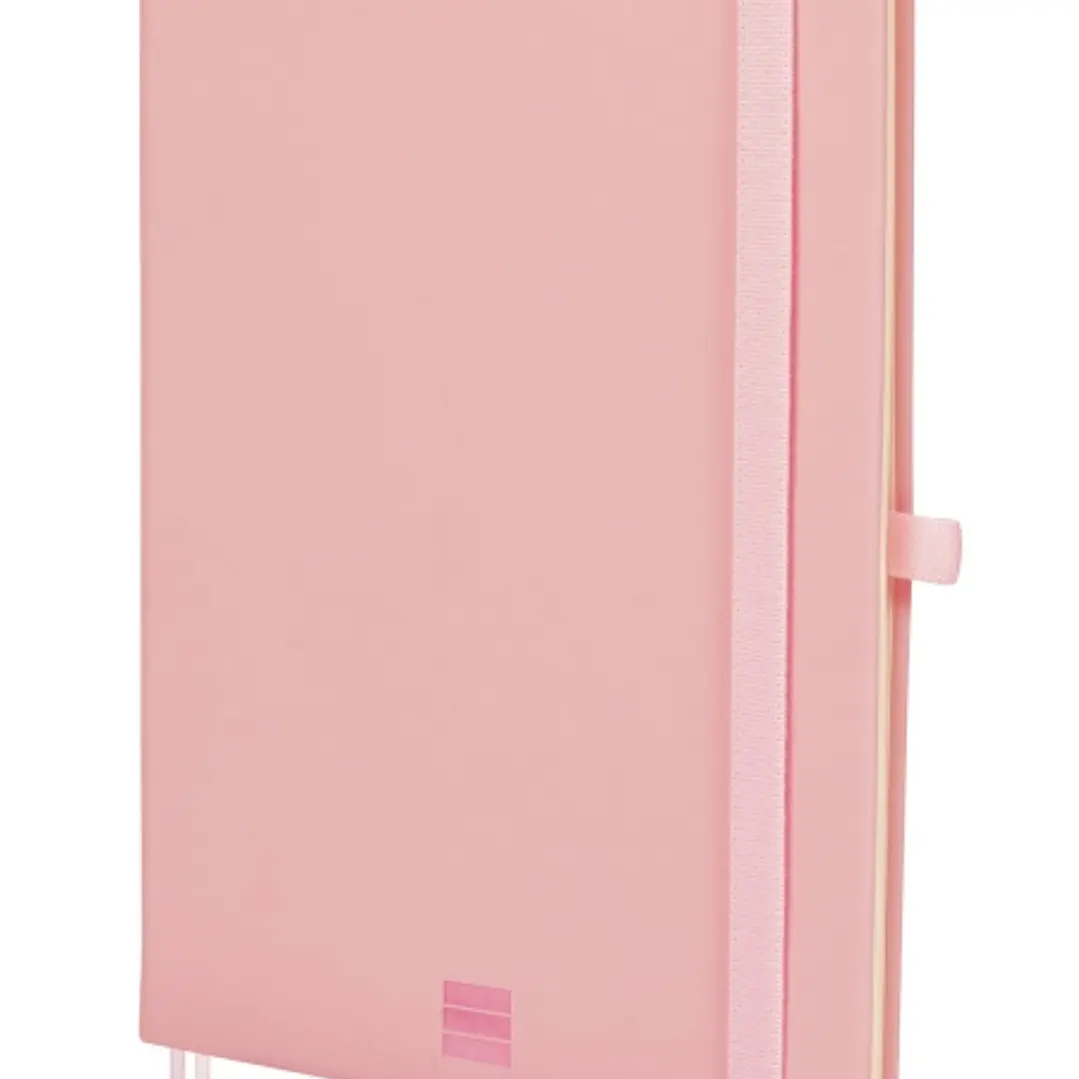 Finocam Nexo Cuaderno de Tapa Dura - 72 Hojas - Formato A5 - 148x210mm - Papel Crema de 80g/m2 - Liso - Bolsillo Interior - Cierre con Goma - Hojas Mi 1