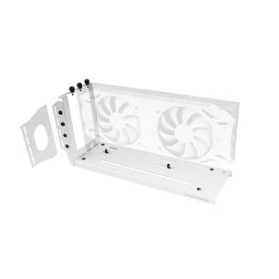 Mars Gaming MCA-GCV Soporte Vertical para Tarjeta Grafica GPU - Montaje Universal - Base Magnetica Antideslizante - Modelos hasta 3 Ranuras - 274.5x14