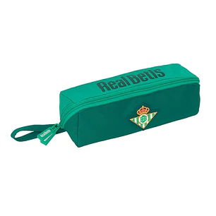 Safta Real Betis Balompie Portatodo - 2.2L - Cremallera Diagonal - Compartimento Interior - Asa Lateral - Resistente al Agua - 200x80x80mm - Color Ver