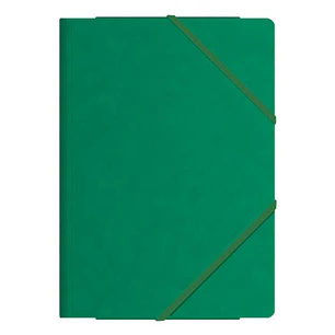 Dohe Carpetas de Gomas con Tres Solapas - Tamaño Folio - Cartulina de Primera Calidad - Plastificadas - Cierre de Gomas Planas
