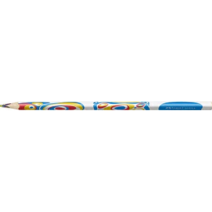 Faber-Castell Fantasia Lapiz con Mina Multicolor - Cuerpo Triangular Decorado - Madera de Bosques Sostenibles