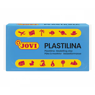 Jovi Caja de 30 Pastillas de Plastilina 50gr - Pasta Vegetal - No Se Seca - sin Gluten - Inocua - Facil de Moldear - Ideal para Figuras Voluminosas - 