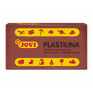 Jovi Caja de 30 Pastillas de Plastilina 50gr - Pasta Vegetal - No Endurece - sin Gluten - Inocua - Facil de Moldear - Ideal para Volumen - Color Rosa
