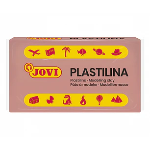Jovi Caja de 30 Pastillas de Plastilina 50G - Muy Moldeable - No Se Seca - sin Gluten - Libre de Alergenos - No Toxica - Color Rosa
