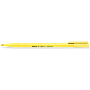Staedtler Triplus Textsurfer 362 Rotulador Fluorescente - Punta Biselada 1 - 5mm Aprox - Tinta Base de Agua - Color Amarillo Claro
