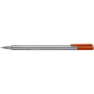Staedtler Triplus Fineliner 334 Rotulador de Punta Fina - Trazo de 0.3mm - Tinta Base de Agua - Color Siena Tostada