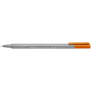 Staedtler Triplus Fineliner 334 Rotulador de Punta Fina - Trazo de 0.3mm - Tinta Base de Agua - Color Marron