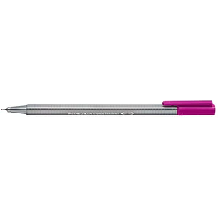 Staedtler Triplus Fineliner 334 Rotulador de Punta Fina - Trazo de 0.3mm - Tinta Base de Agua - Color Violeta Oscuro