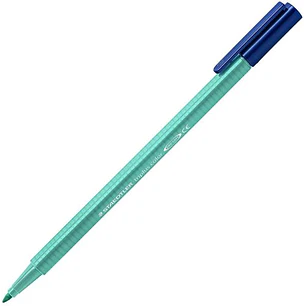 Staedtler Triplus Color 323 Rotulador de Punta Fina - Trazo 1mm Aprox - Tinta Base de Agua - Color Verde Esmeralda