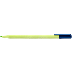 Staedtler Triplus Color 323 Rotulador de Punta Fina - Trazo 1mm Aprox - Tinta Base de Agua - Color Verde Lima