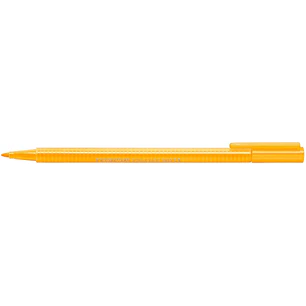 Staedtler Triplus Color 323 Rotulador de Punta Fina - Trazo 1mm Aprox - Tinta Base de Agua - Color Naranja Neon