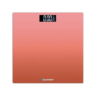 Blaupunkt Bascula Corporal - Capacidad 180kg - Pantalla Digital - Encendido y Apagado Automatico - Color Naranja