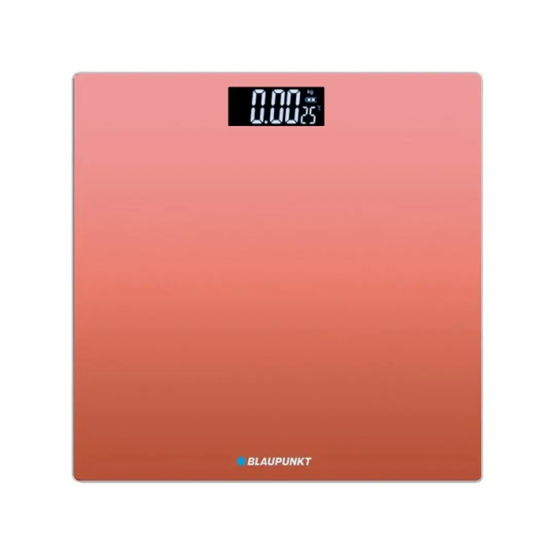 Blaupunkt Bascula Corporal - Capacidad 180kg - Pantalla Digital - Encendido y Apagado Automatico - Color Naranja 1