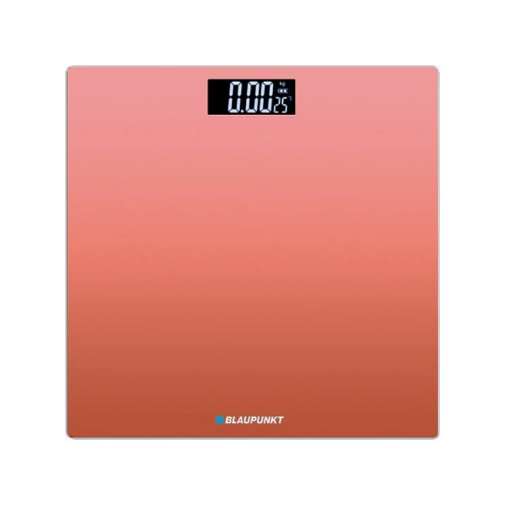 Blaupunkt Bascula Corporal - Capacidad 180kg - Pantalla Digital - Encendido y Apagado Automatico - Color Naranja 1