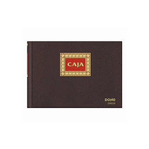 Dohe Cuaderno de Tela Premium - 100 Hojas Numeradas - Encuadernacion en Tela de Primera Calidad - Doble Estampacion en Rojo y Oro - Papel Offset de 10