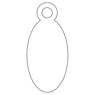 Apli Etiquetas Colgantes Blancas 11 x 24mm 1.000 U.