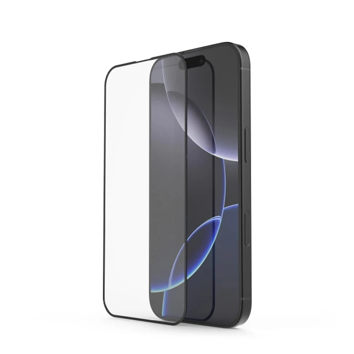 Hama Extreme Protect Protector de Pantalla para iPhone 16 Pro Max - Vidrio Templado - Antihuellas - Grado de Dureza 10H - Proteccion D3O - Color Trans 1