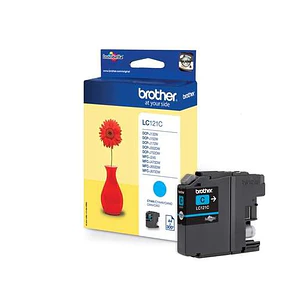 Brother LC121 Cyan Cartucho de Tinta Original - LC121CBP