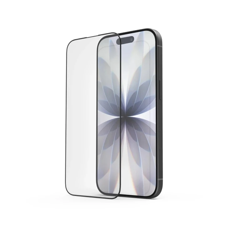 Hama Extreme Protect Protector de Pantalla para iPhone 17 - Vidrio Templado - Antihuellas - Base de Montaje - Grado de Dureza 10H - Proteccion D3O - C 1