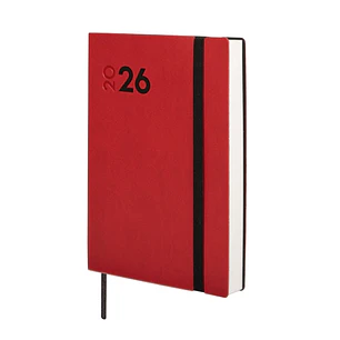 Finocam Dynamic Mara Agenda Profesional en Catalan - Anual 2026 - Tapa Blanda - Cierre con Goma Elastica - Formato Y4 - 124x22x174mm - 1 Dia por Pagin