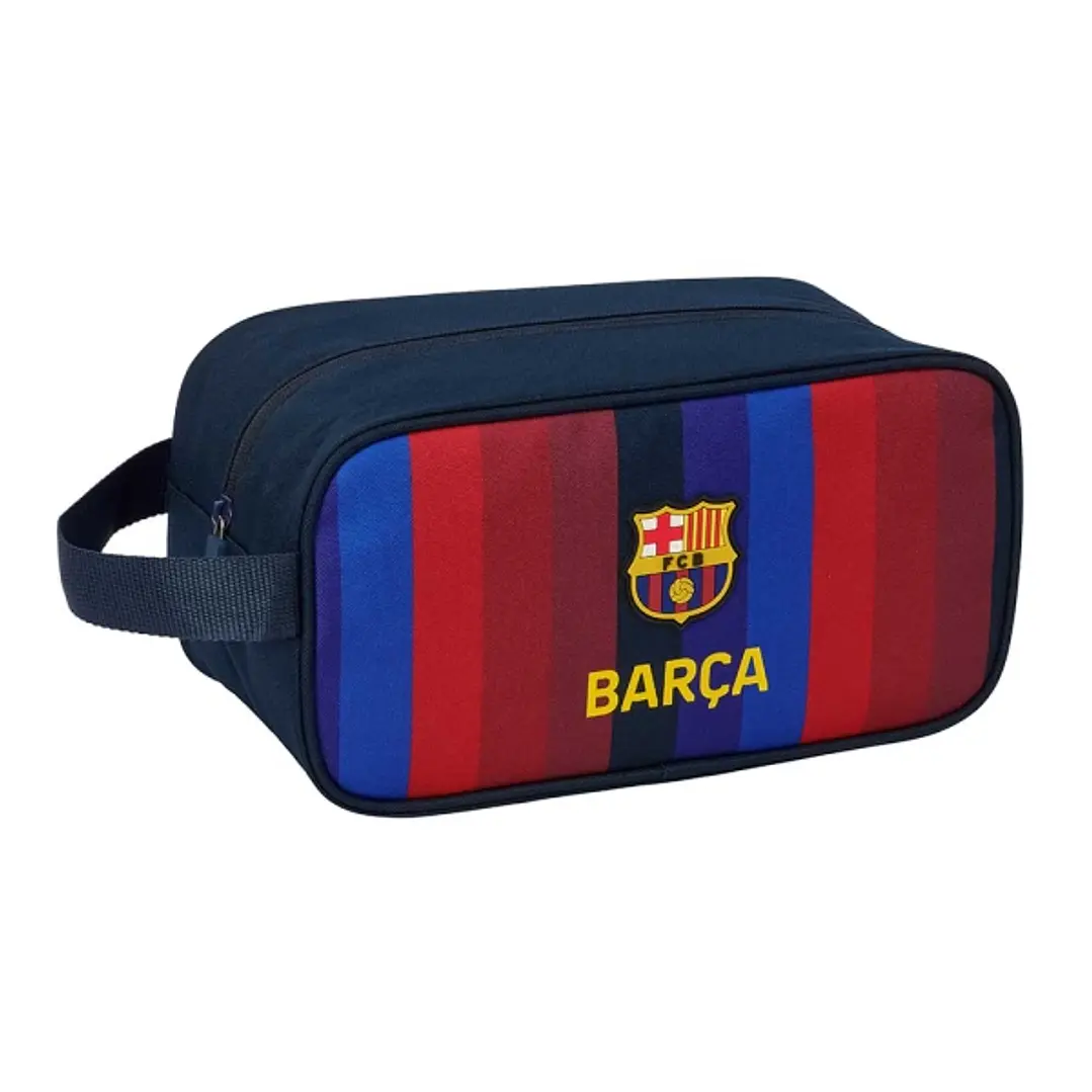 Safta F.C.Barcelona 1ª Equipacion 26/27 Zapatillero Mediano - Capacidad 6L - Asa de Mano Lateral - 29x15x14cm - Color Azul Noche 1