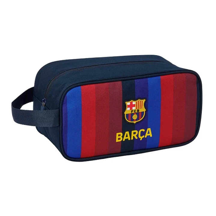 Safta F.C.Barcelona 1ª Equipacion 26/27 Zapatillero Mediano - Capacidad 6L - Asa de Mano Lateral - 29x15x14cm - Color Azul Noche 1