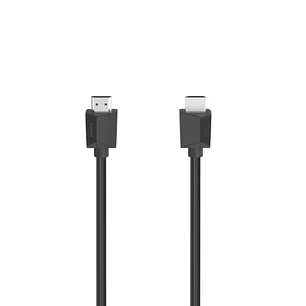 Hama Essential Cable HDMI 4K Macho - Longitud 3m- Soporta ARC - Ethernet - Velocidad hasta 18Gbps - Doble Blindaje - Color Negro
